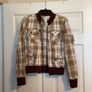 Charlotte Russe Plaid Jacket